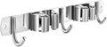 Broom and Mop Holder Wall Mounted, Broom Hanger Storage Rack, Stainless Steel by Nuulyycyi