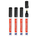 PATIKIL Grout Pen, 4 Pack Black Tile Marker Waterproof Grout Sealer Pen Tile by PATIKIL