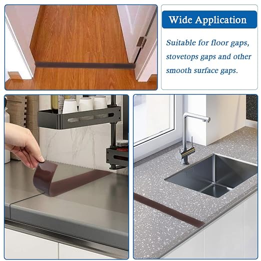 Floor Transition Strip Self Adhesive Floor Cover Strips Laminate 2" Wide Vinyl - Image 7