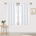 DWCN White Curtains for Living Room Thermal Insulated, 50% Light Blocking by DWCN