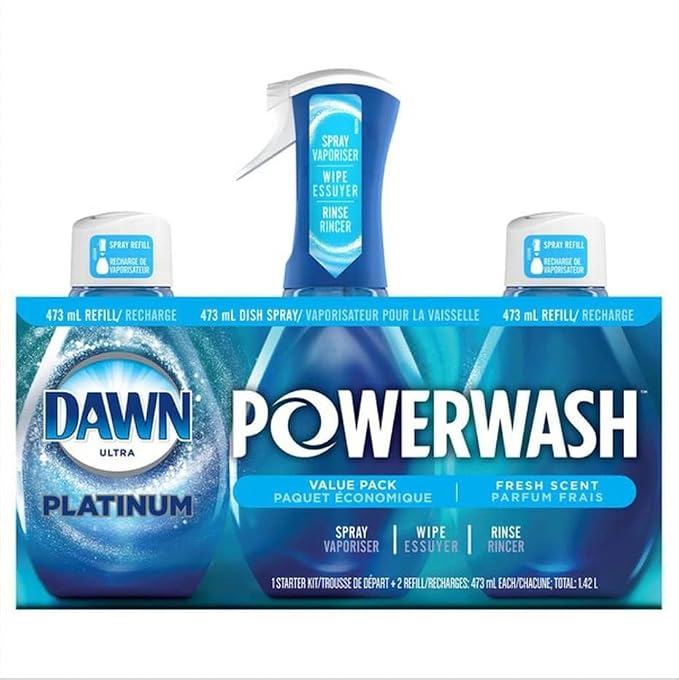 Dawn Platinum Powerwash Dish Spray Soap, Fresh Scent Refill- 16oz - Image 5
