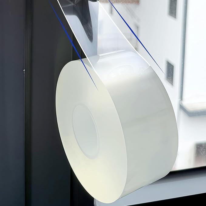 Window Weather Sealing Tape 2 in x 66 FT Weather Stripping Weatherproof Draft by Unknown