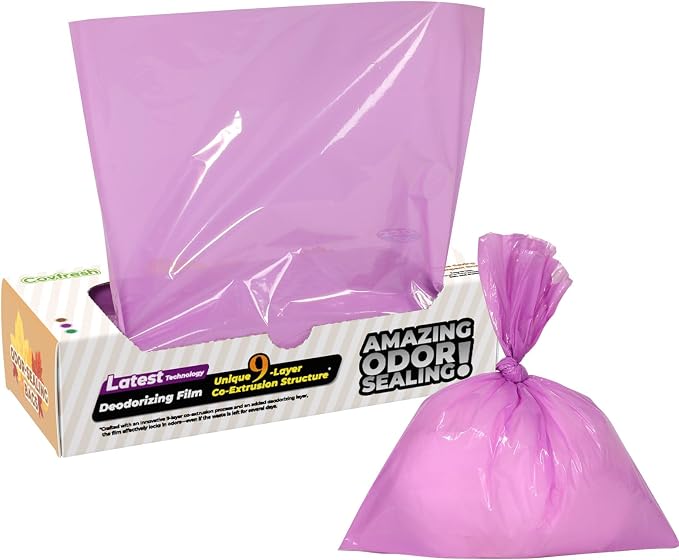 Odor Sealing Small Trash Bags Home & Food Use S-220 Count Disposable Bags by Unknown