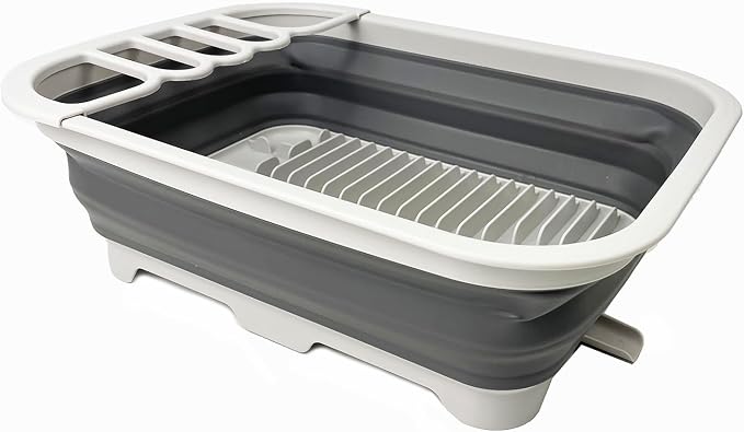 SAMMART 12L Collapsible Dish Drainer - Image 2