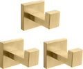 NearMoon Bath Towel Hooks -SUS304 Stainless Steel Square Clothes Robe Hooks by NearMoon