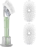 Soap Dispensing Replacement Dish Brush Storage Set by RIMAY