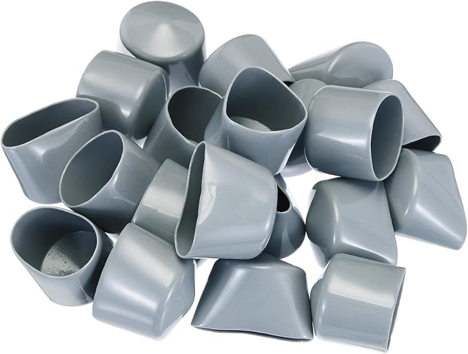 uxcell 20pcs Rubber End Caps 35mm ID Vinyl PVC Round Tube Bolt Cap Cover Screw - Image 4