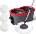 360° Spin Mop and Bucket Set Quick-Dry Technology, Mop and Bucket by woodinventor