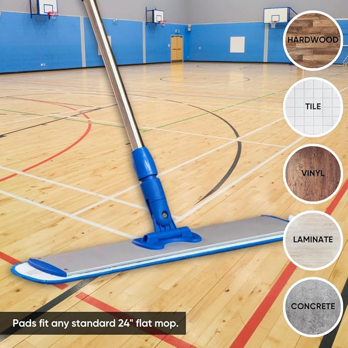 Microfiber Wholesale 24 inch Microfiber Mop Pads - Image 6
