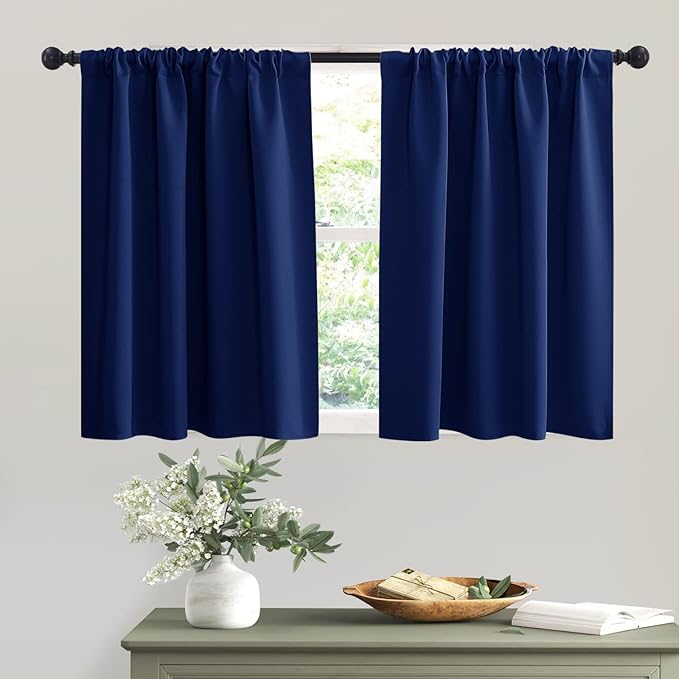 RYB HOME Kitchen Curtains 36 inch Long by RYBHOME