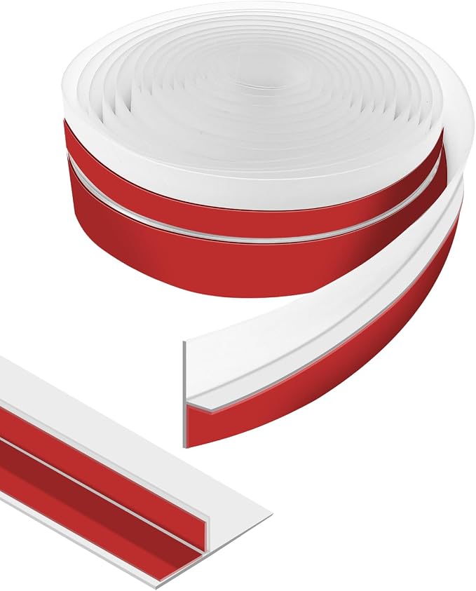 Orghtin T-Shaped Silicone Seal Strip, 40Ft x 1.97 in Draft Stopper by Orgthin