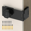 90 Degree 3-Digit Combination Cabinet Lock, Zinc Alloy Keyless Folding Hasp by BiceNoning