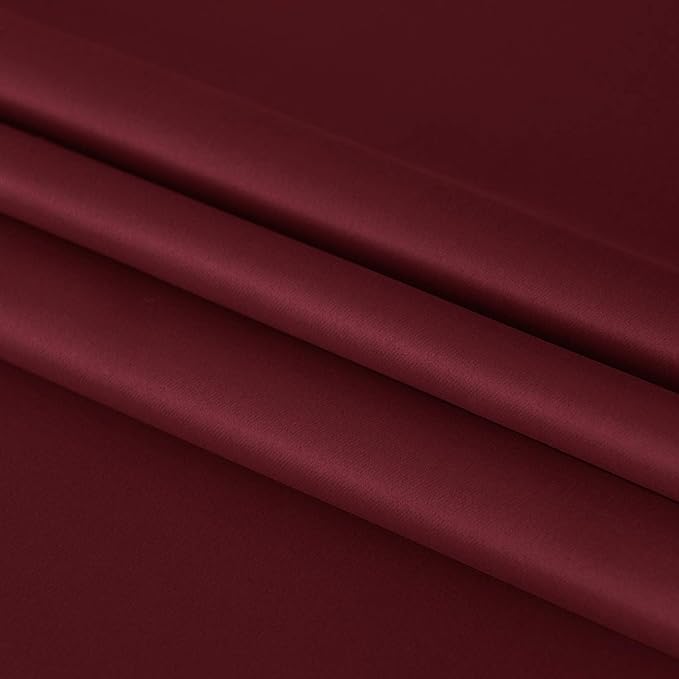DWCN French Door Curtains – Rod Pocket Thermal Blackout Curtain - Image 6