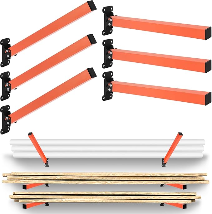 lumber storage rack, Heavy Duty Metal Lumber Storage Rack by Superunner