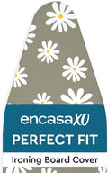 Encasa XO Ironing Board Cover and Pad 54"x15" by EncasaXO