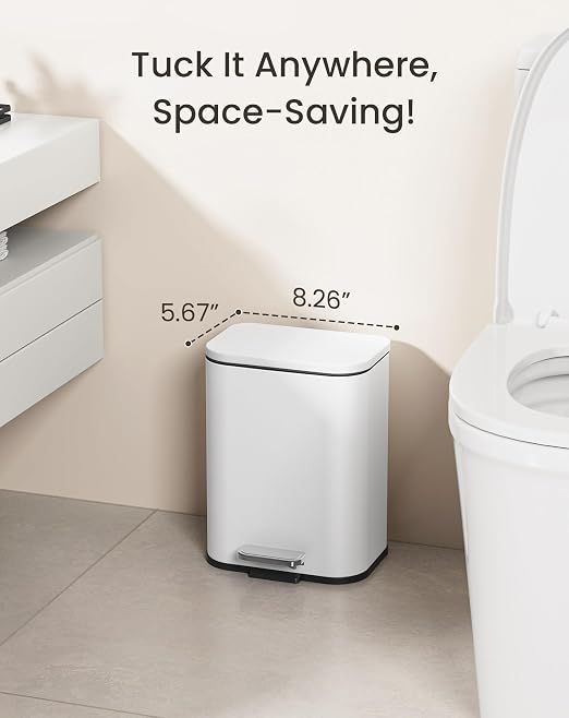 Cesun Small Bathroom Trash Can - Image 2