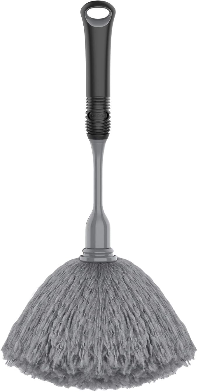 MR.SIGA Microfiber Delicate Duster, Comfortable Non Slip Handle, Detachable by MRSIGA