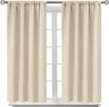 BGment Champagne Blackout Curtains 45 Inches Long by BGment