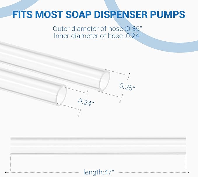 Yofidra Sink Soap Dispenser Extension Kit: Under Sink Dish Soap Dispenser - Image 3