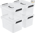 18 Quart Plastic Storage Bins by Unknown