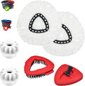 Mop Heads Replacements, Scrubber Head, Base and Pedal Bearing Replacement Combo by ProfessionalCleaningSupplier