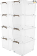 Citylife 69 QT Plastic Storage Bins by CitylifeHomeOrganization