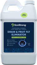 Fruit Fly Drain Treatment | Drain Fly Eliminator | Eliminates Gnats, Sewer by EcoStrong