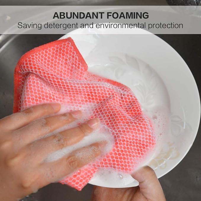 SINLAND Microfiber Dish Cloth for Washing Dishes Dish Rags Best Kitchen - Image 6