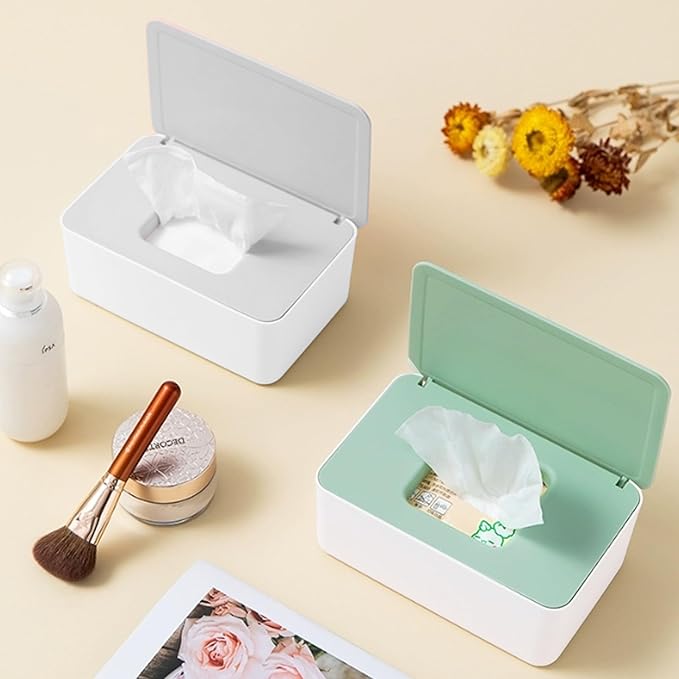 1 Pcs Diaper Wipes Dispenser, Refillable Wipe Container, Wipe Container - Image 4