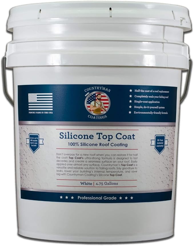 Countryman Coatings 100% Silicone Roof Coating by CountrymanCoatings