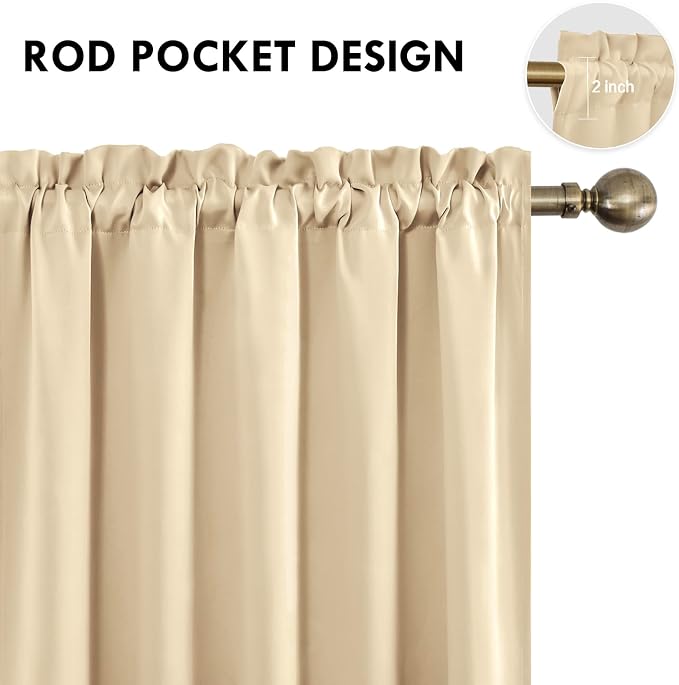 DWCN Insulated Blackout Curtains - Image 4