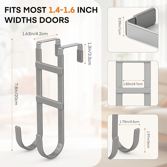 FYY Over The Door Hooks - Image 2