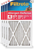 Filtrete 12x30x1 AC Furnace Air Filter, MERV 11, MPR 1000, Micro Allergen by Filtrete