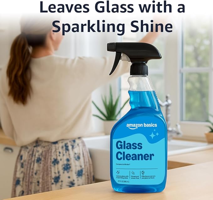Amazon Basics Glass Cleaner Refill 67.6 Fl Oz - Image 4