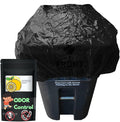 64 Gallon Trash Can Cover Odor Eliminating Bag by TrashSmellBuster