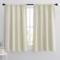 RYB HOME Curtains for Bedroom 63 inches Long, W 34 x L 63, 2 Panels by RYBHOME