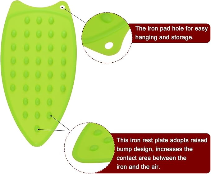 HARFINGTON 2pcs Silicone Iron Rest Pad - Image 4