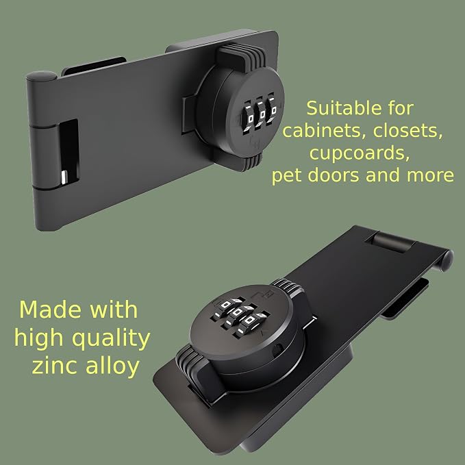 Keyless Combination Lock 3-Digit Combination Lock - Image 5