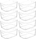 Clear Extra Large Plastic Storage Bins, Pantry Organizers and Storage by CONTROLKITCHEN
