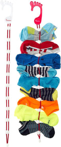 Sock Laundry Solution for Washing Drying & Storing Socks in Pairs, Clip & Hold by SockDockLLC