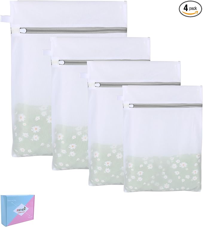 Mesh Laundry Bags, Mesh Wash Bags Durable Mesh Structure by RICHERI