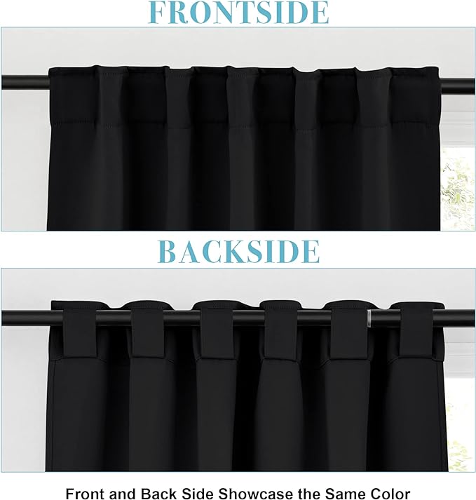 RYB HOME Small Window Curtains - Image 4