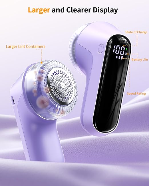 Fabric Shaver, Rechargeable Lint Shaver - Image 4