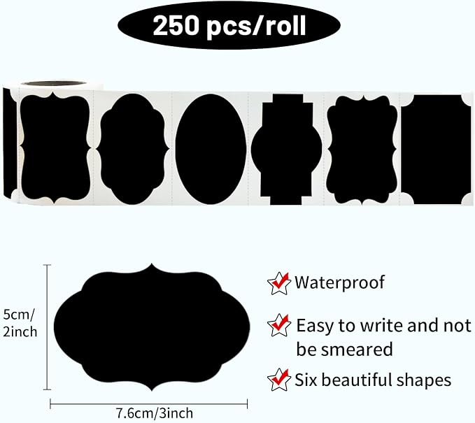 Black Labels Stickers - Image 2