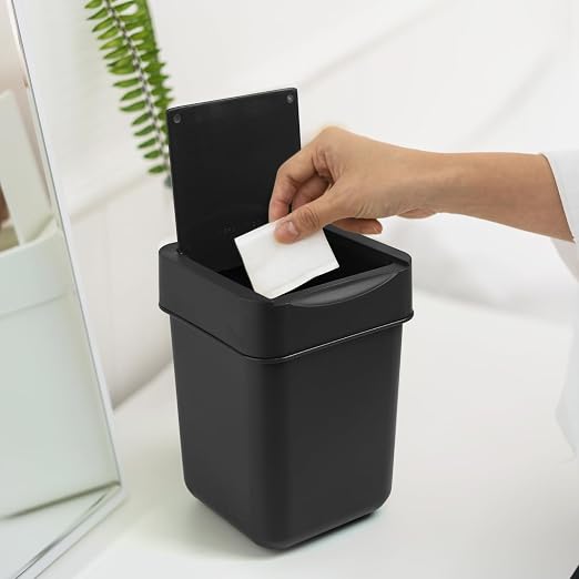 carrotez Mini Trash Can, Coffee Bar, Countertop, 2 Liter/ 0.5 Gallon, Mini - Image 3