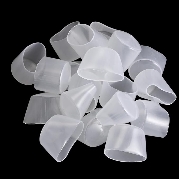 uxcell 20pcs Rubber End Caps 35mm ID Vinyl PVC Round Tube Bolt Cap Cover Screw - Image 4