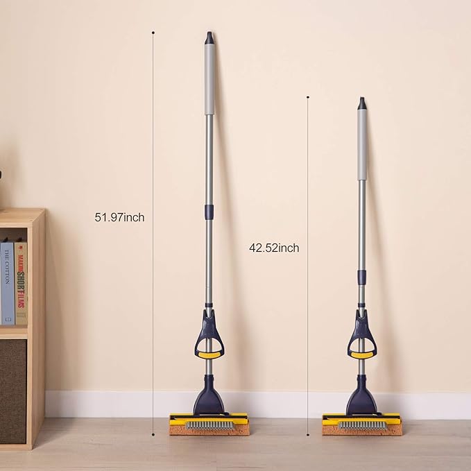 Yocada Sponge Mop Home Commercial Use Tile Floor Bathroom Garage Cleaning Total - Image 3
