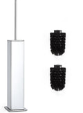 Chrome Toilet Brush and Holder, Toilet Bowl Brush by KLDKLD