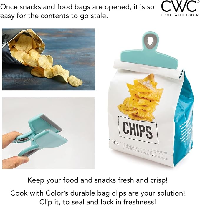 COOK WITH COLOR Bag Clips - Image 4