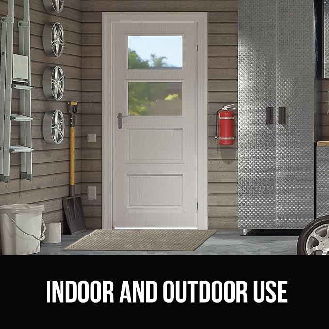 GORILLA GRIP Front Door Mat, Indoor Outdoor Ultra Absorbent HydroAbsorb Doormat - Image 9